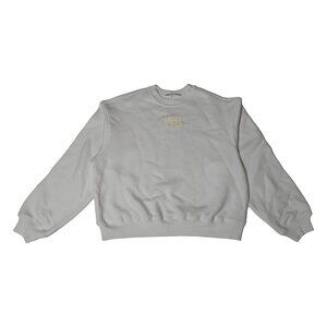 Alexander Wang Logo Print Crewneck Sweatshirts White